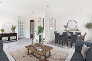 Living Room Virtual Stage- click for photo gallery